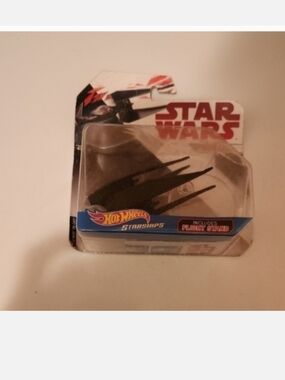 Hot Wheels Star Wars Black Starship Toy Vehicle
